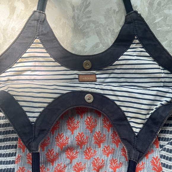 Stella & Dot large nautical beach tote - Picture 7 of 8